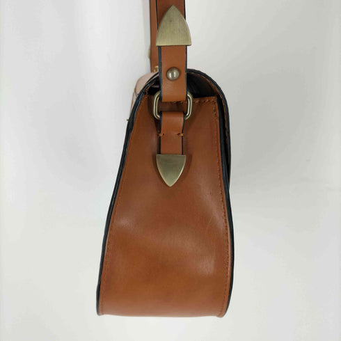 ザラ ZARA TRAFALUC レザーショルダーバッグ レディース