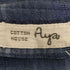 コットンハウスアヤ Cotton House Aya チェック ノーカラー シャツワンピース レディース