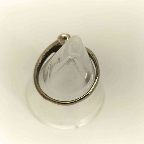#11 刻印無 石付き シルバー リング レディース #11