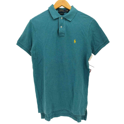 ポロラルフローレン POLO RALPH LAUREN CUSTOM FIT ポニー刺繍 S/S ポロシャツ メンズ import:M