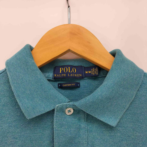 ポロラルフローレン POLO RALPH LAUREN CUSTOM FIT ポニー刺繍 S/S ポロシャツ メンズ import:M