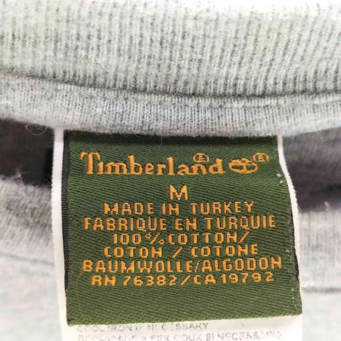 ティンバーランド Timberland ロゴプリント S/S Tシャツ メンズ import:M