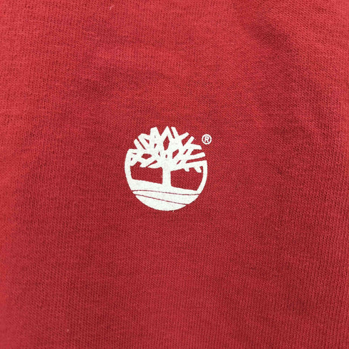 ティンバーランド Timberland USA製 両面プリント S/S Tシャツ メンズ import:S