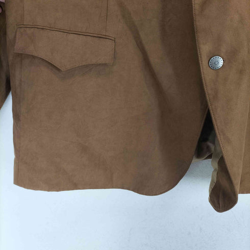 HARMONY WESTERN WEAR フェイクスウェードテーラードジャケット メンズ 56L