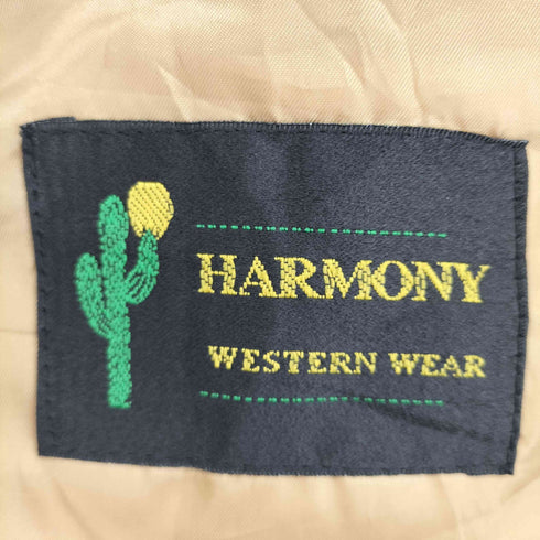 HARMONY WESTERN WEAR フェイクスウェードテーラードジャケット メンズ 56L