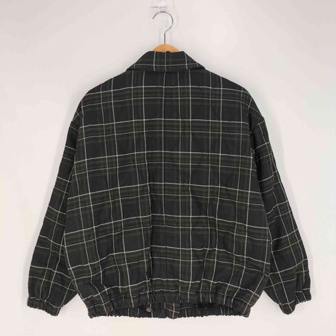 ザラ ZARA CHECK PADDED JACKET チェック パデッド ジャケット レディース import:XS