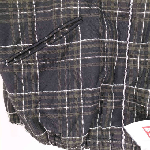 ザラ ZARA CHECK PADDED JACKET チェック パデッド ジャケット レディース import:XS