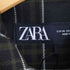 ザラ ZARA CHECK PADDED JACKET チェック パデッド ジャケット レディース import:XS
