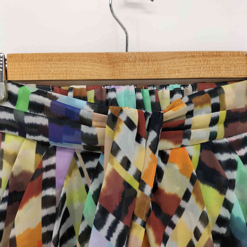 ポールスミスブラックレーベル Paul Smith BLACK LABEL 総柄 レイヤード スカート レディース 42
