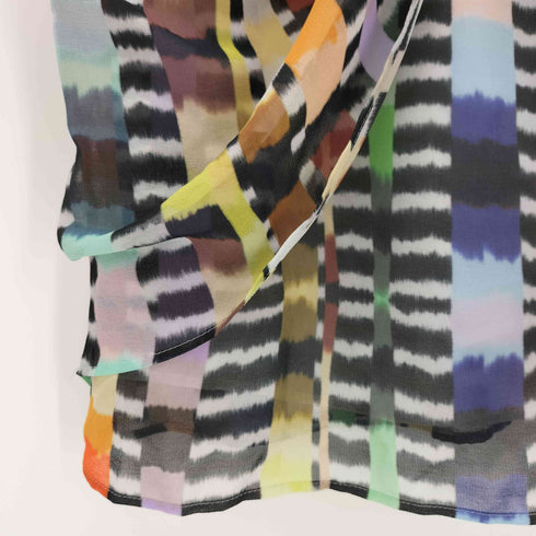 ポールスミスブラックレーベル Paul Smith BLACK LABEL 総柄 レイヤード スカート レディース 42