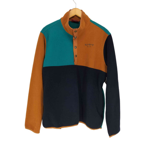 シュプリーム Supreme 16AW POLARTEC FLEECE COLOR BLOCKED HALF SNAP メンズ JPN:M