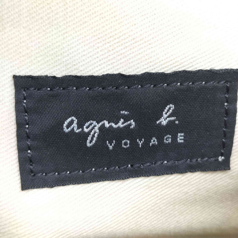 アニエスベーボヤージュ agnes b. VOYAGE スターホール レザー ハンドバッグ レディース