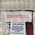DRISCOLL 香港製 3Dニット メンズ