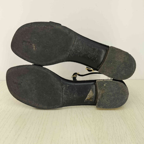 バルダン BALDAN vibramソール スエード ストラップ フラットサンダル レディース 36