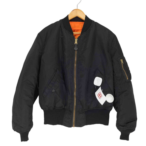 アルファインダストリーズ ALPHA INDUSTRIES MIL-J-82790J USA製 MA-1 フライトジャケット メンズ JPN:M