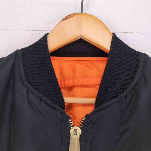 アルファインダストリーズ ALPHA INDUSTRIES MIL-J-82790J USA製 MA-1 フライトジャケット メンズ JPN:M