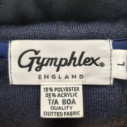 ジムフレックス GYMPHLEX ジップアップパーカー ボアベスト メンズ L