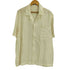 ザラ ZARA ワッシャー加工 開襟 半袖シャツ メンズ import:S