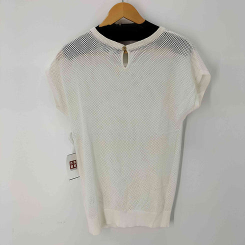 バーバリーブルーレーベル BURBERRY BLUE LABEL メッシュニットベスト レディース JPN:38