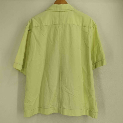 ザラ ZARA ビッグポケット スナップボタン 半袖シャツ メンズ import:M
