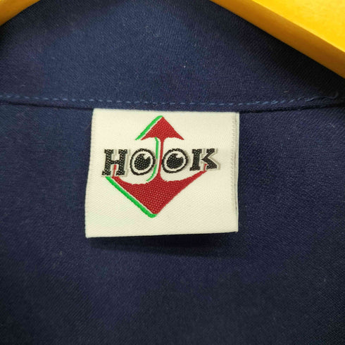 フック HOOK 古着幾何学模様ジャガード切替2WAYカラーコーチジャケット メンズ JPN:L