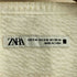 ザラ ZARA USED加工 シアサッカー ワークベスト メンズ S-M