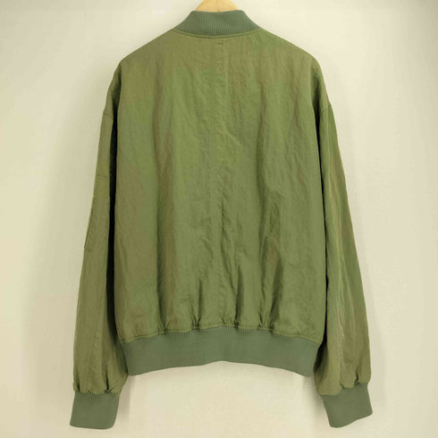 ザラ ZARA サイドジップ MA-1 ブルゾンジャケット メンズ import:M