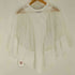 normment cotton voil with net embroidery blouse レディース