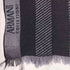 アルマーニコレツィオーニ ARMANI COLLEZIONI ロゴ刺繍 ストライプ フリンジ マフラー メンズ