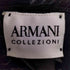 アルマーニコレツィオーニ ARMANI COLLEZIONI ロゴ刺繍 ストライプ フリンジ マフラー メンズ