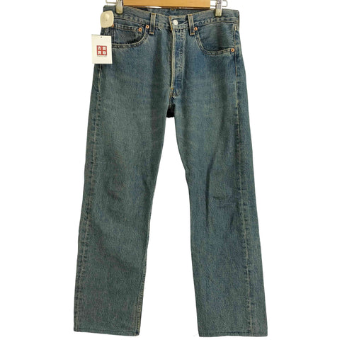 リーバイス Levis 90S 95年10月製造 USA製 ボタン裏552 501 ストレートデニムパンツ メンズ W32 L36