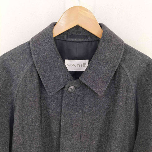 VARIE カシミヤ30 ウールロングコート メンズ
