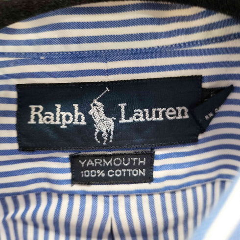 ラルフローレン RALPH LAUREN YARMOUTH スモールポニー刺繍 L/S BD チェックシャツ メンズ 16 1/2