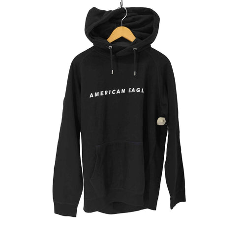 アメリカンイーグルアウトフィッターズ AMERICAN EAGLE OUTFITTERS 両面プリント プルオーバーパーカー メンズ import:L