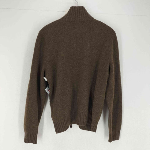 ポロバイラルフローレン Polo by RALPH LAUREN ウールドライバーズニット ダブルジップ メンズ XL