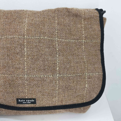 ケイトスペード Kate spade ウールメッセンジャーバッグ レディース