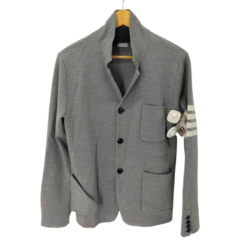 トムブラウン THOM BROWNE ウールニット3Bテーラードジャケット メンズ JPN:1