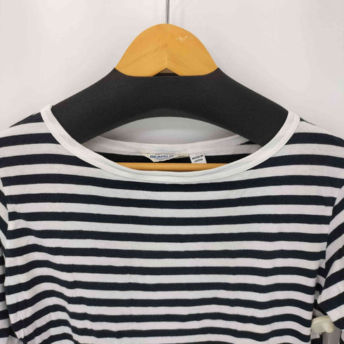 ビームスボーイ BEAMS BOY フライス 1cm ボーダー Tシャツ レディース
