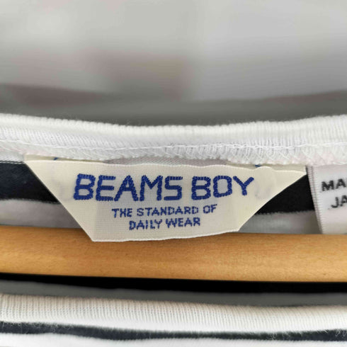 ビームスボーイ BEAMS BOY フライス 1cm ボーダー Tシャツ レディース