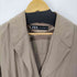 ザラ ZARA ドレープスプリングコート レディース import:M