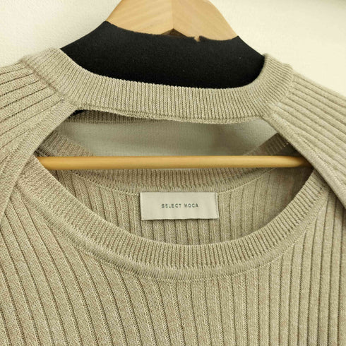 セレクトモカ SELECT MOCA 24aw リブニットボレロセットトップス レディース FREE