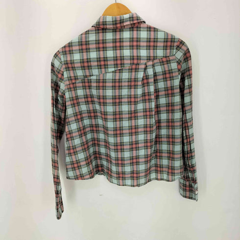 BOY 13AW イタリア製 チェック柄 シャツ レディース JPN:0