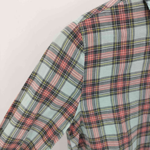 BOY 13AW イタリア製 チェック柄 シャツ レディース JPN:0