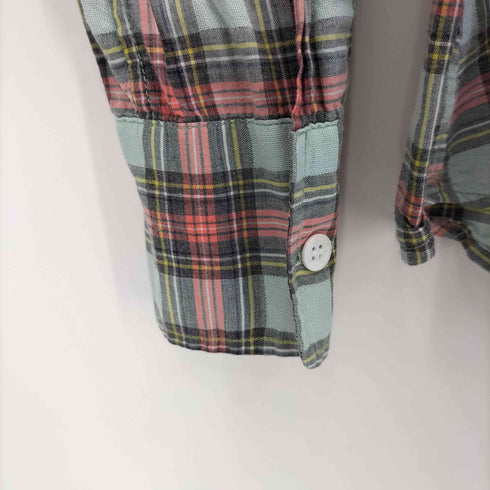 BOY 13AW イタリア製 チェック柄 シャツ レディース JPN:0