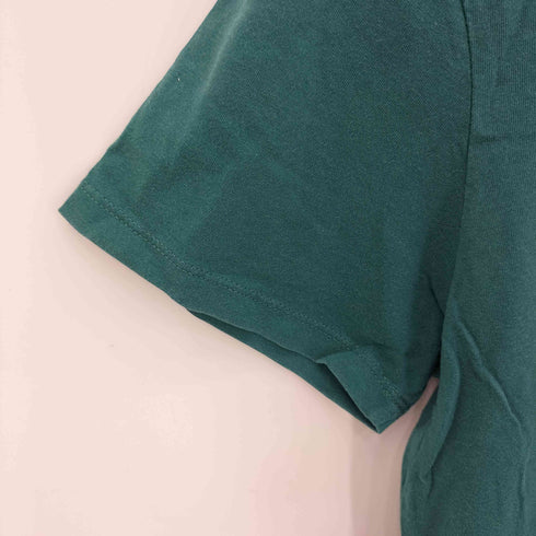 メゾンキツネ MAISON KITSUNE R NECK TEE SHIRT PRINT FOX EARS レディース