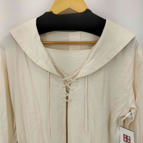 ビーミングバイビームス B:MING by BEAMS 22SS オーガニック セーラーカラー ブラウス レディース JPN:S