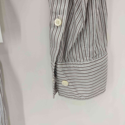 ビューティフルピープル beautiful people c.stripe long neck shirt レディース 36