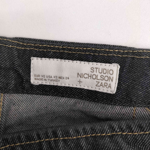 スタジオニコルソン STUDIO NICHOLSON アシンメトリー デニムスカート レディース import:XS