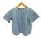 ティーバイアレキサンダーワン T by Alexander Wang 21SS ストライプ デニムブラウス S/S レディース US:0-2