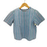 ティーバイアレキサンダーワン T by Alexander Wang 21SS ストライプ デニムブラウス S/S レディース US:0-2